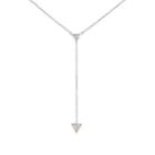 Jennifer Meyer Women's White Diamond & White Gold Lariat Necklace
