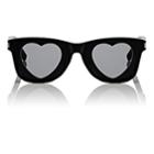Saint Laurent Women's Sl 51 Heart Sunglasses-black
