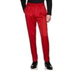 Givenchy Men's Logo-embroidered Satin Drawstring Trousers - Red