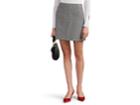 Vivetta Women's Yeames Metallic Checked Miniskirt