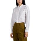 Alex Mill Women's Polka Dot Cotton Voile Shirt - White