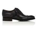 Carmina Shoemaker Men's Cap-toe Leather Balmorals-black