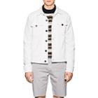 J Brand Men's Noah Cotton-blend Denim Jacket-white