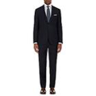 Canali Men's Capri Pinstriped Wool Two-button Suit-navy