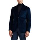 Boglioli Men's K Jacket Stretch-cotton Velvet Two-button Sportcoat - Navy