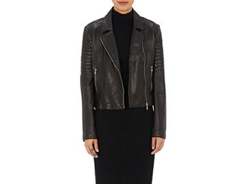 L'agence Women's Leather Mercer Jacket