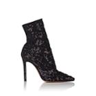 Gianvito Rossi Women's Tulle Ankle Boots-black