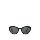 Prada Women's Rounded Cat-eye Sunglasses - Black