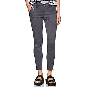 J Brand Women's Cotton-blend Skinny Pants-gray