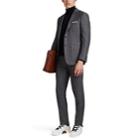 Brioni Men's Brunico Wool-silk Two-button Suit - Gray