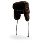 Crown Cap Men's Fur Trapper Hat - Brown