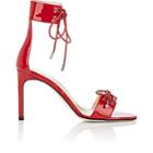 Giannico Women's Olivia Patent Leather Sandals-red
