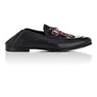 Gucci Men's Horse-bit Leather Loafers - Black