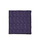 Paolo Albizzati Men's Mlange Wool Gauze Pocket Square - Purple