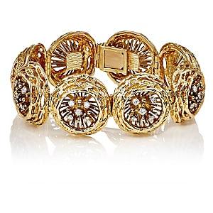 Mahnaz Collection Women's Nest Bracelet-gold