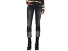 R13 Women's Kate Mid-rise Cuffed Skinny Jeans