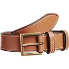 Crockett & Jones Men's Bridle Leather Belt - Tan