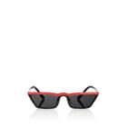 Prada Women's Rectangular Sunglasses - Red
