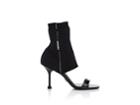 Prada Women's Patent Leather & Tech-knit Sock Sandals