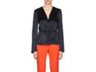 Narciso Rodriguez Women's Silk Charmeuse Peplum Blouse