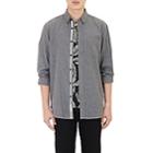 Rag & Bone Men's Flannel Standard Issue Shirt-dark Grey