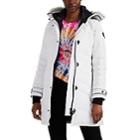 Canada Goose Women's Lorette Fur-trimmed Down-quilted Parka - White