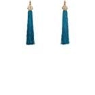 Saint Laurent Women's Loulou Earrings-md. Blue