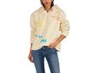 Mira Mikati Women's Embroidered Faux-shearling Hoodie