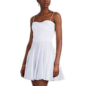 Maison Di Prima Women's Katia Cotton-blend Fit & Flare Minidress - White