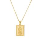 Anni Lu Women's Hope & Faith Pendant Necklace - Gold