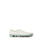 Balenciaga Men's Match Leather Sneakers - White