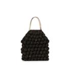 Ulla Johnson Women's Barranco Crocheted Cotton Tote Bag - Black