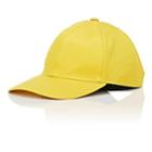 Prada Women's Logo Twill Baseball Cap-yellow