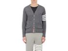 Thom Browne Men's Block-striped Wool Cardigan