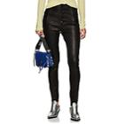 J Brand Women's Natasha Skinny Leather Pants-black