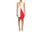 Lisa Perry Women's Colorblocked Crepe Dress