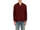 Saint Laurent Men's Gingham Cotton Flannel Shirt
