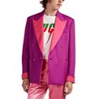 Gucci Men's Colorblocked Wool Tuxedo Jacket - Pink