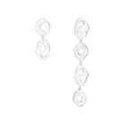 Viola.y Jewelry Women's Mismatched Coiled Drop Earrings - Gold