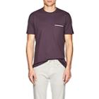 Brunello Cucinelli Men's Cotton Jersey Pocket T-shirt-mauve