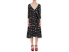 Marc Jacobs Women's Floral-print Silk Jacquard Wrap Dress