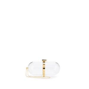 Marzook Women's Pill Minaudire - Clear