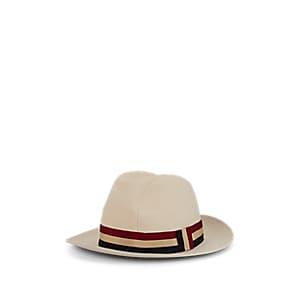Lock & Co. Hatters Men's Monoco Cotton Canvas Hat - Cream