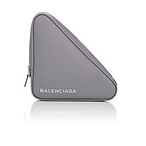 Balenciaga Women's Triangle Medium Pochette-gray