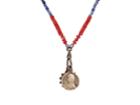 Miracle Icons Men's Charm-embellished Beaded Necklace
