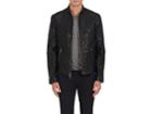 John Varvatos Men's Wrinkled Leather Jacket