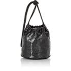 Paco Rabanne Women's Sac Mesh Bucket Bag-black