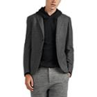 Eleventy Men's Mlange Wool-blend Two-button Sportcoat - Gray Pat.