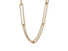 Sidney Garber Women's Golden Links Necklace