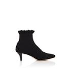 Loeffler Randall Women's Kassidy Knit Ankle Boots-black